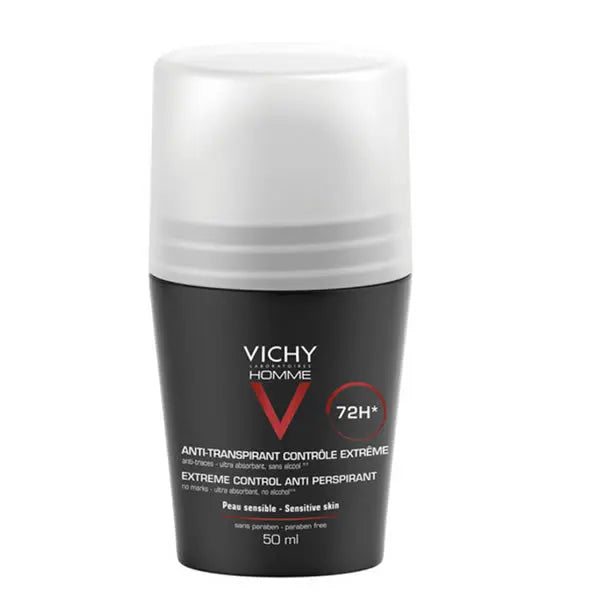 Vichy Homme Intense Roll On Anti Perspirant 50ml Jag Couture London - New York