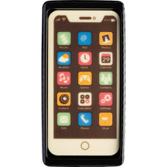 Decorated white chocolate smartphone in gift box - 132mm