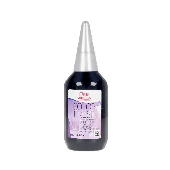 Wella Color Fresh Semi Permanent Color Ammonia Free 0.89 Silver 75ml Jag Couture London - New York