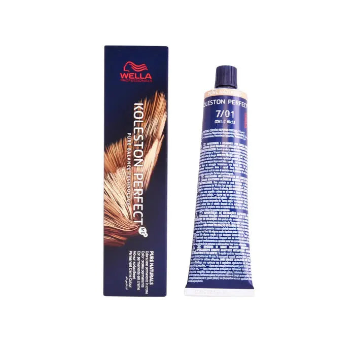 Wella Koleston Perfect Me+ 7/01 Pure Naturals 60ml Jag Couture London - New York