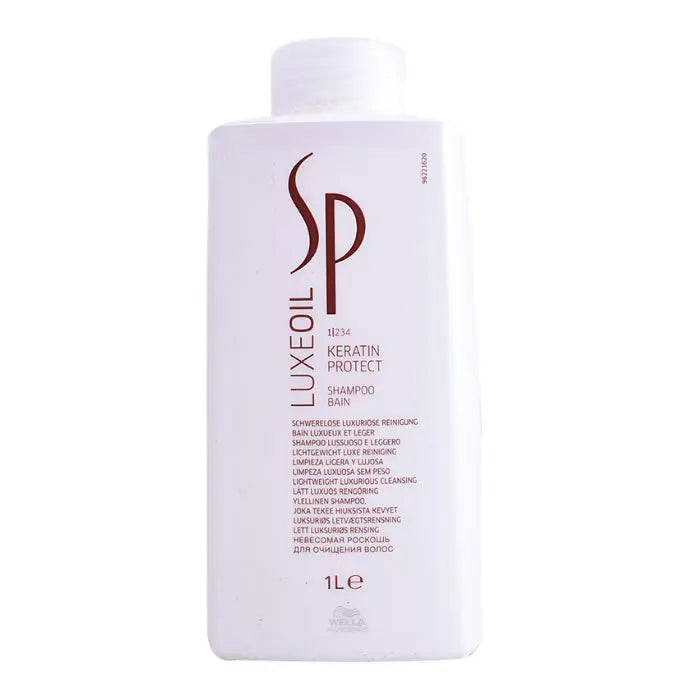 Wella Sp Luxeoil Keratin Protect Shampoo 1000ml Jag Couture London - New York