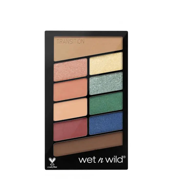 Wet N Wild Color Icon Eyeshadow 10 Pan Palette Stop Playing Safe Jag Couture London - New York