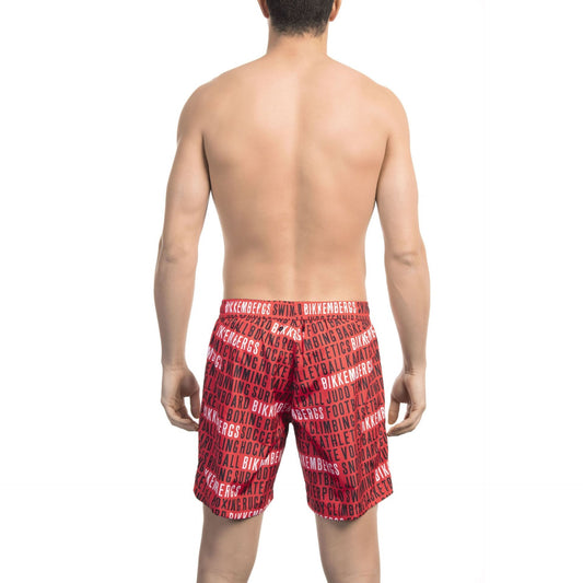 Bikkembergs Beachwear BKK1MBM17_RED