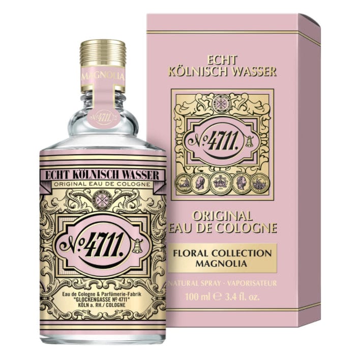 Jag Couture London - New York 4711 Floral Collection Magnolia Eau De Cologne Spray 100ml