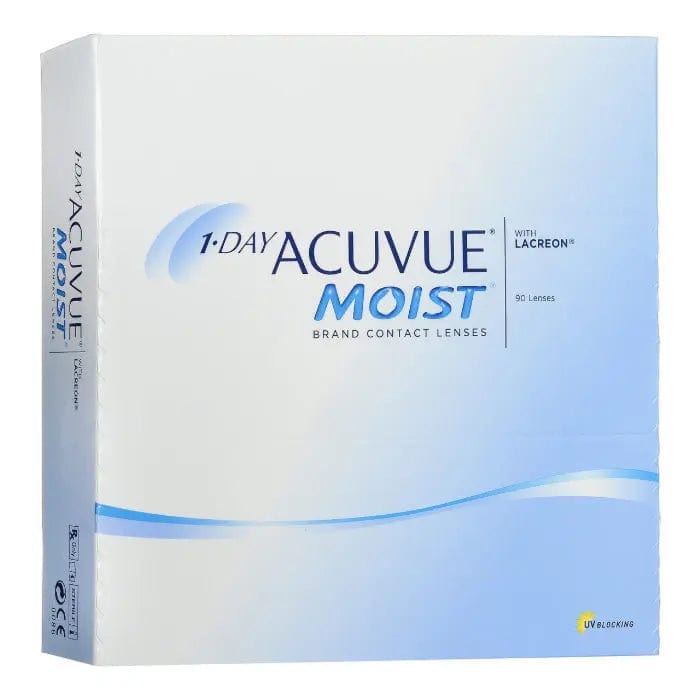 Jag Couture London - New York Acuvue Moist Contact Lenses 1 Day Replacement -2.00 BC/8.5 90 Units