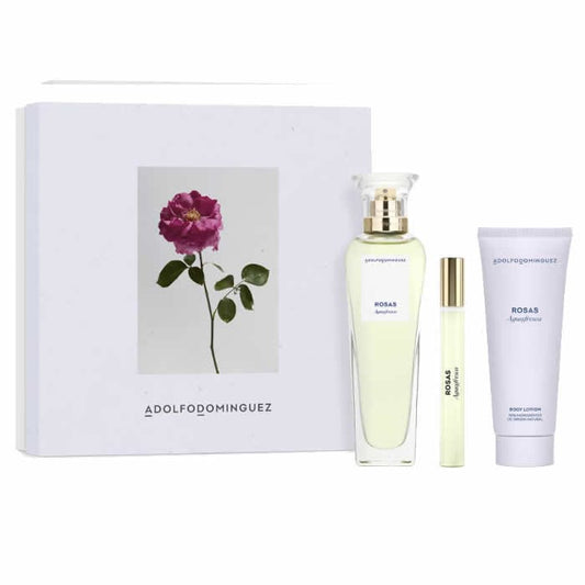 Jag Couture London - New York AD Agua Fresca De Rosas Eau De Toilette Spray 120ml Set 3 Pieces