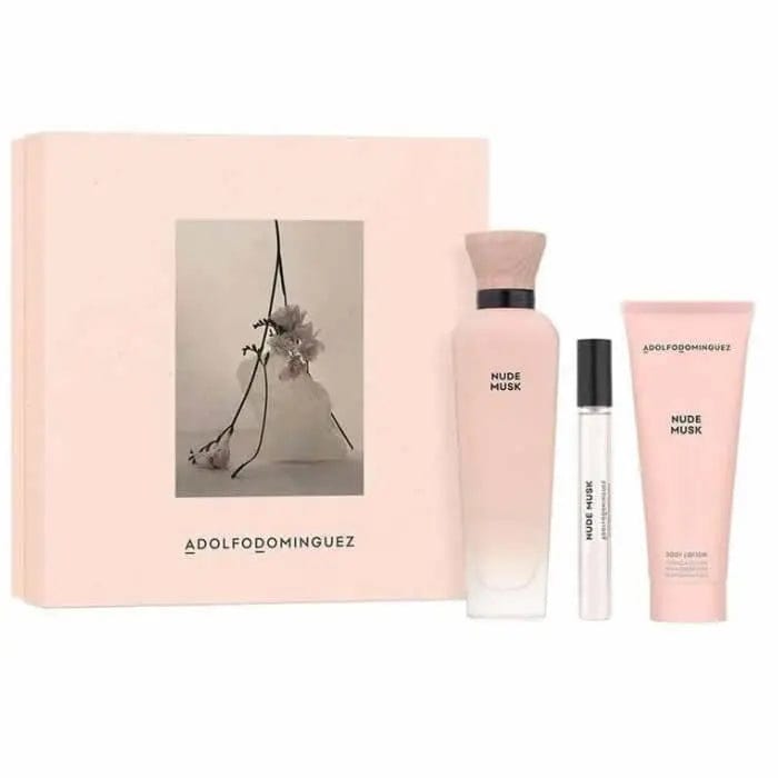 Jag Couture London - New York AD Nude Musk Eau De Parfum Spray 120ml Set 3 Pieces