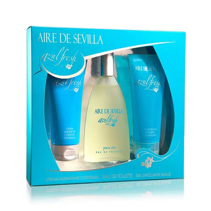 Jag Couture London - New York Aire De Sevilla Azul Fresh Eau De Toilette Spray 150ml Set 3 Piezas