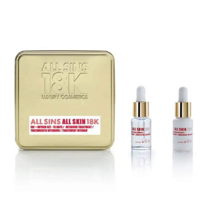 Jag Couture London - New York All Sins 18k All Skin Efg Oxygen 15 Days Intensive Treatment Set 2 Pieces
