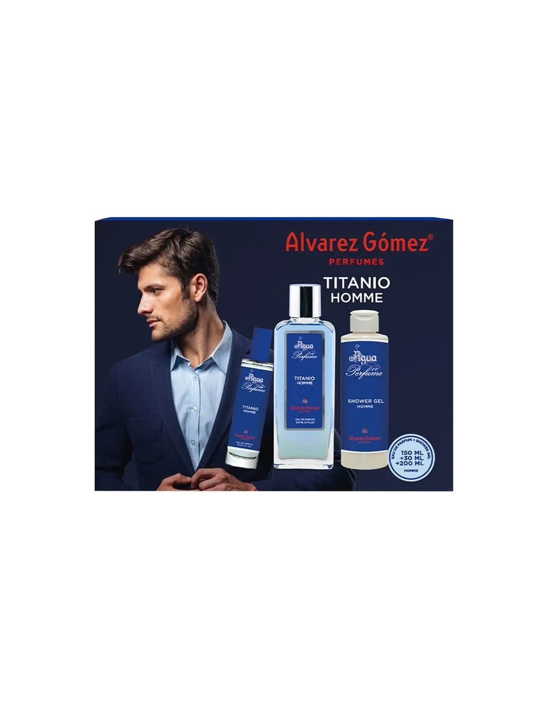 Jag Couture London - New York Alvarez Gómez Alv Gomez Agua De Perfume Homme Edp 150ml Titanio Sets