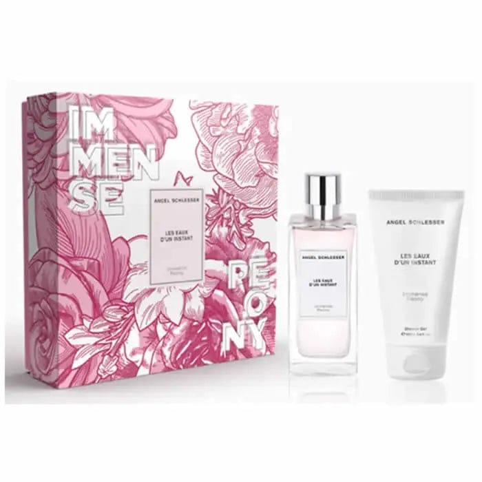 Jag Couture London - New York Angel Schlesser Les Eaux D'Un Instant Immense Peony Eau De Toilette Spray 100ml Set 2 Pieces