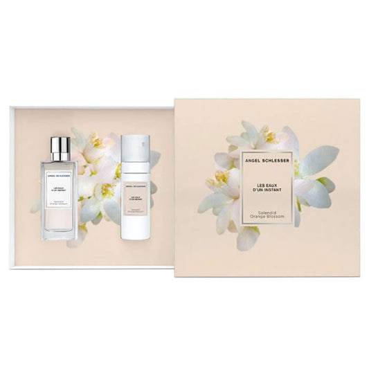 Jag Couture London - New York Angel Schlesser Les Eaux D'un Instant Splendid Orange Blossom Eau De Toilette Spray 100ml Set 2 Pieces