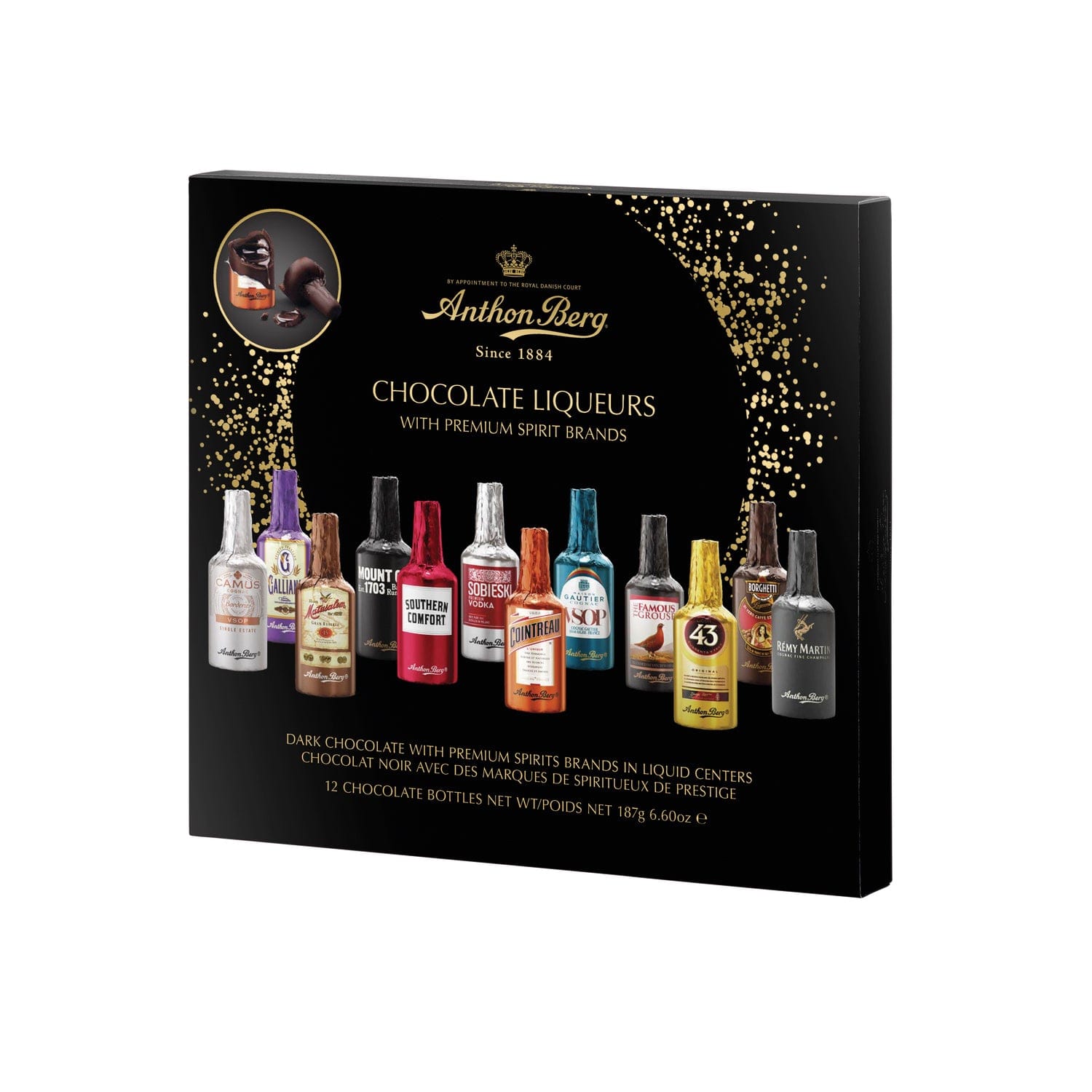 Jag Couture London - New York Anthon Berg 12pc chocolate liqueurs