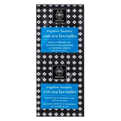 Jag Couture London - New York Apivita Express Beauty Μoisturizing And Αnti-pollution Face Mask With Sea Lavender 2x8ml