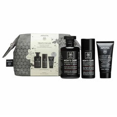 Jag Couture London - New York Apivita Men's Face and Body Care Set 3 Pieces