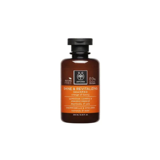 Jag Couture London - New York Apivita Shine And Revitalizing Shampoo With Orange And Honey 250ml