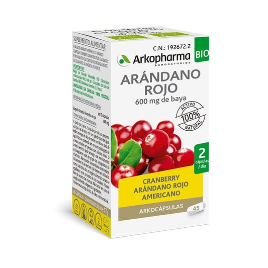 Jag Couture London - New York Arkopharma Cranberry 45 Capsules