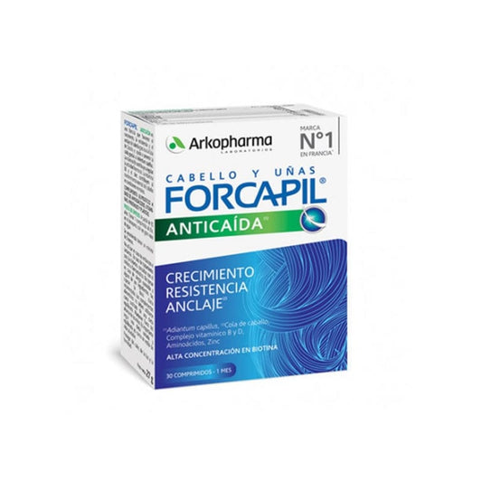 Jag Couture London - New York Arkopharma Forcapil Anti-Hair And Nail Loss 30 Tablets