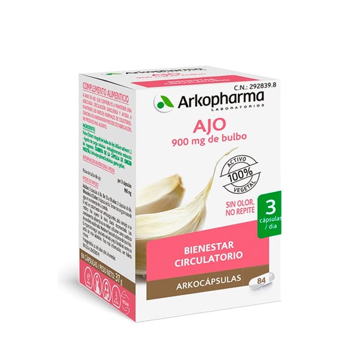 Jag Couture London - New York Arkopharma Garlic Capsules