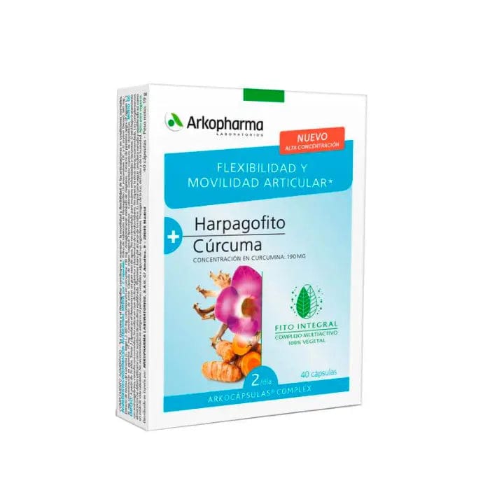 Jag Couture London - New York Arkopharma Harpagofito and Turmeric 40 Capsules