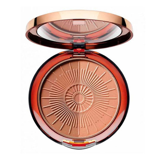 Jag Couture London - New York Artdeco Bronzing Powder Compact Long Lasting 50 Almond