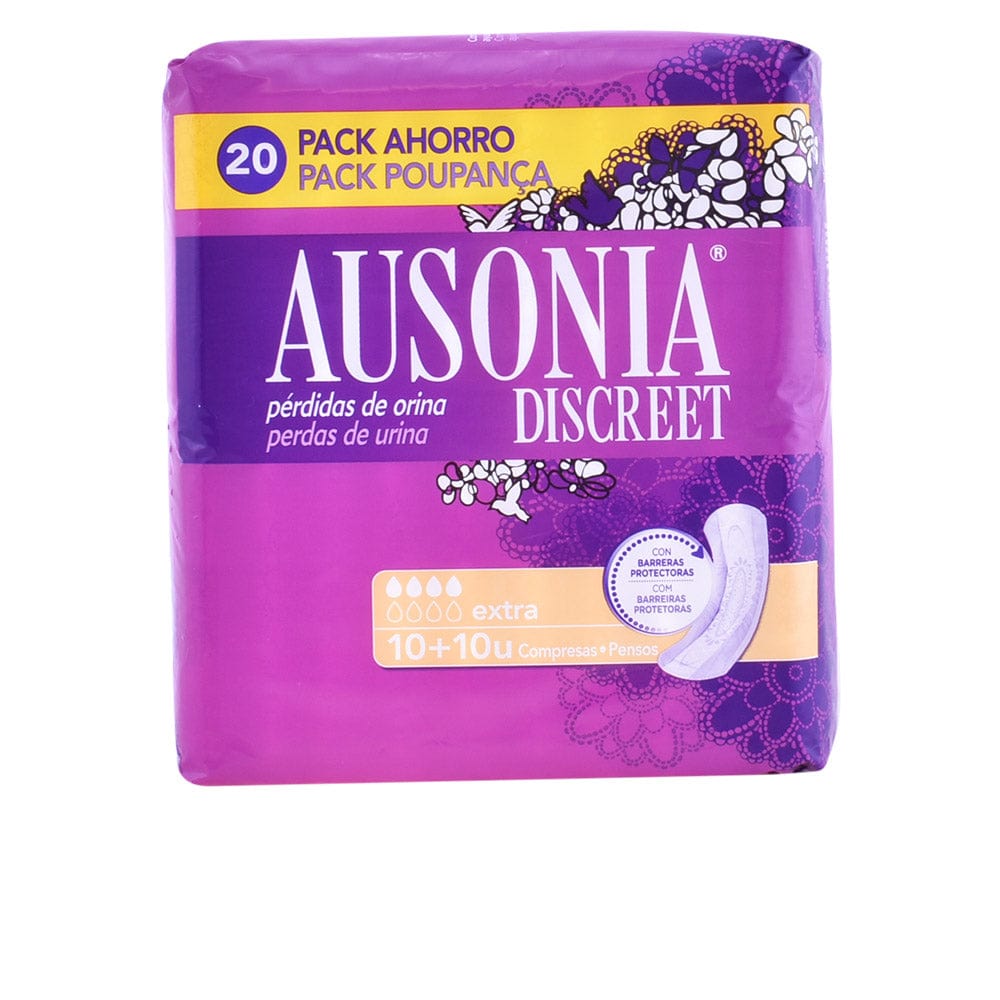 Jag Couture London - New York Ausonia Discreet Extra Sanitary Towels 20 Units