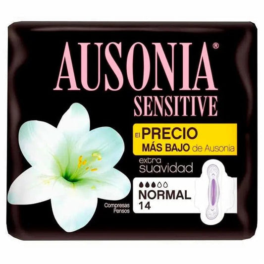 Jag Couture London - New York Ausonia Sensitive Pads Normal Wings 14U