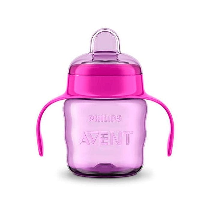 Jag Couture London - New York Avent Pink Cup 200ml Soft Mouthpiece +6 Months 1U