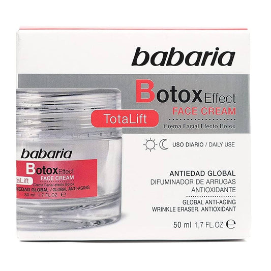 Jag Couture London - New York Babaria Botox Effect Crema Facial Totalift 50ml