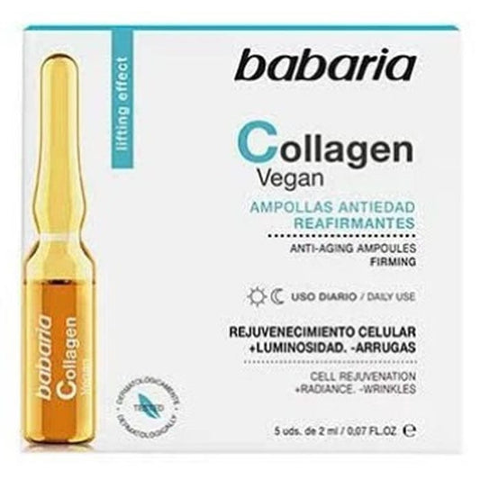 Jag Couture London - New York Babaria Collagen Vegan Ampoules 5 x 2ml