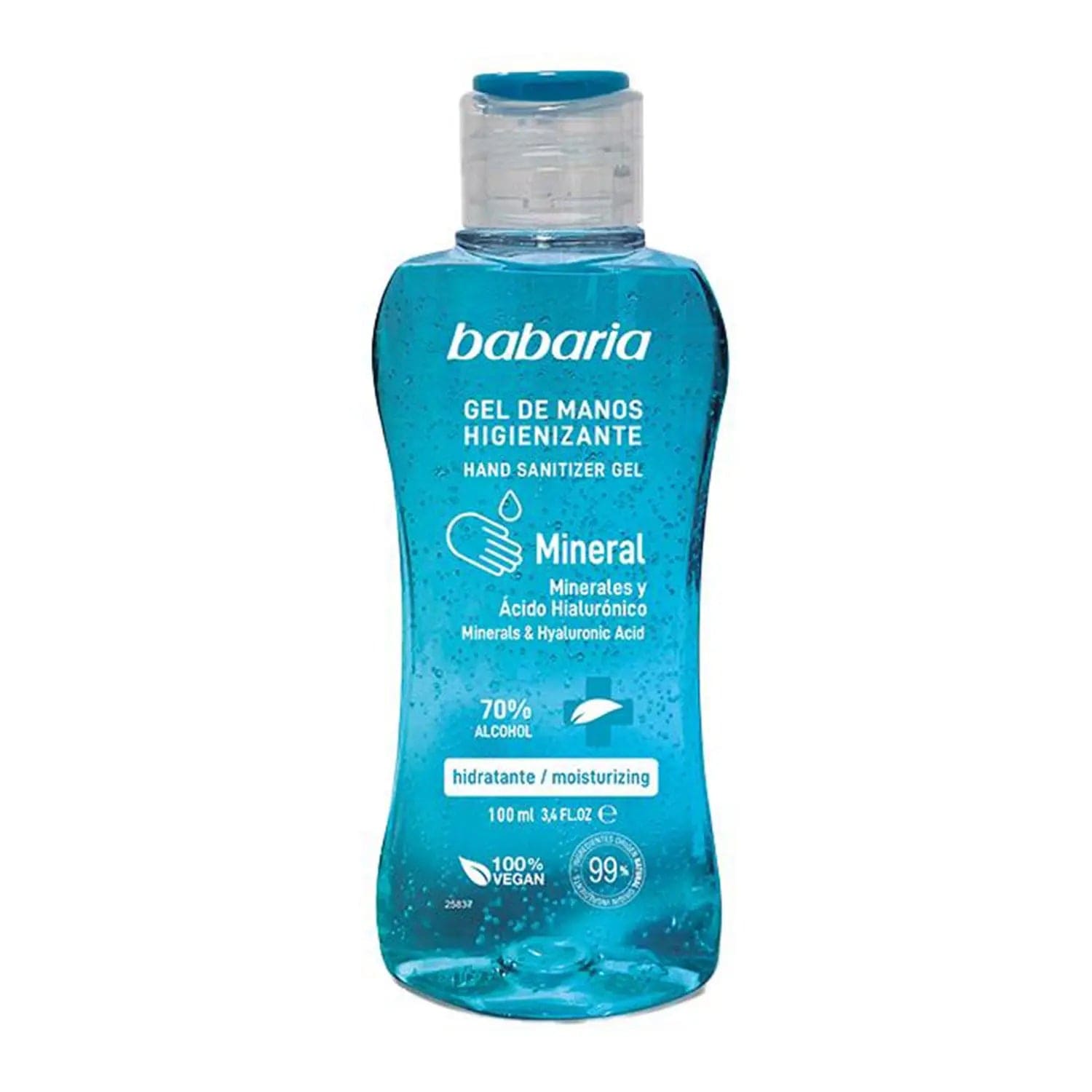 Jag Couture London - New York Babaria Mineral Sanitizing Hand Gel 70% Alcohol 100ml