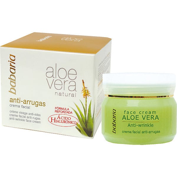 Jag Couture London - New York Babaria Natural Anti Wrinkle Face Cream Aloe Vera 50ml