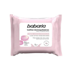 Jag Couture London - New York Babaria Rosa Mosqueta Make Up Remover Wipes 25 Units