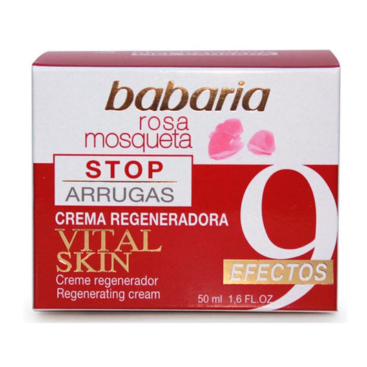 Jag Couture London - New York Babaria Rosa Mosqueta Vital Skin Regenerating Cream Stop Wrinkles 50ml