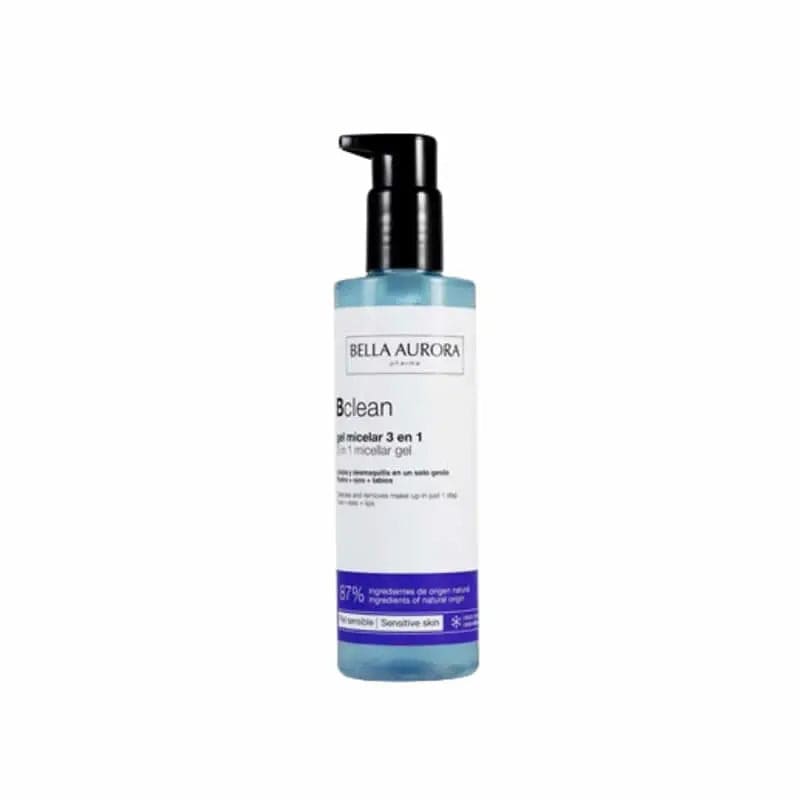 Jag Couture London - New York Bella Aurora Bclean Micellar Gel 3 In 1 Sensitive Skin 200ml