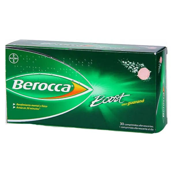 Jag Couture London - New York Berocca Boost 30 Effervescent Tablets Guarana