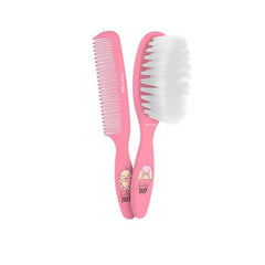 Jag Couture London - New York Beter Baby Brush And Comb Set Pink