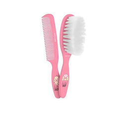 Jag Couture London - New York Beter Baby Brush And Comb Set Pink