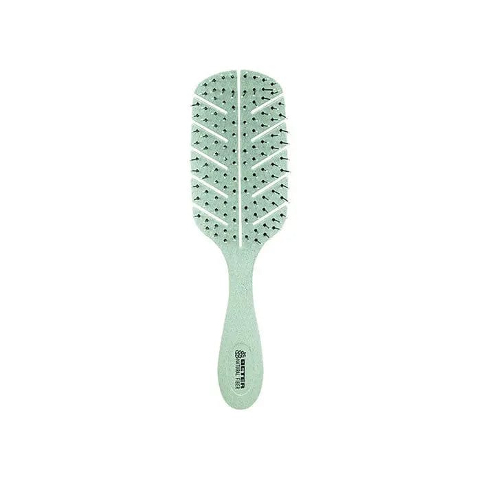 Jag Couture London - New York Beter Detangling Natural Fiber Hair Brush Green