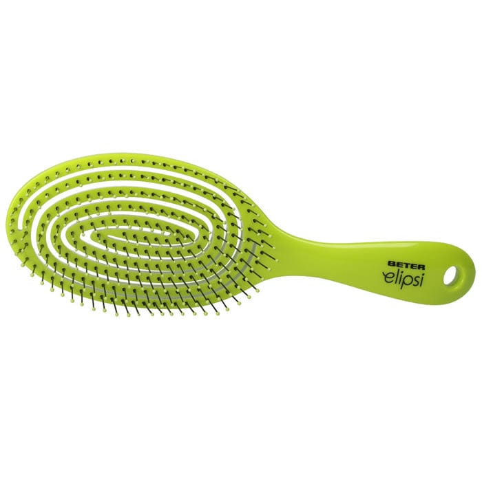 Jag Couture London - New York Beter Elipsi Detangling Fexible Brush Large Green