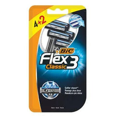 Jag Couture London - New York Bic Flex 3 Hojas Maq Afeitar 4 2 Ud