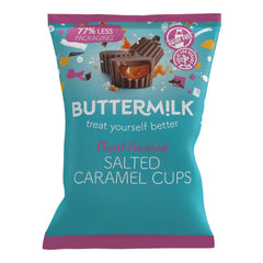 Jag Couture London - New York Buttermilk Dairy Free salted caramel cups in pouch