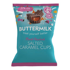 Jag Couture London - New York Buttermilk Dairy Free salted caramel cups in pouch