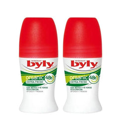 Jag Couture London - New York Byly Organic Extra Fresh Roll On Deodorant 2x50ml
