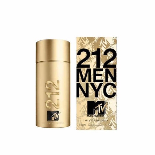 Jag Couture London - New York Carolina Herrera 212 Men MTV Eau De Toilette Spray 100ml Limited Edition