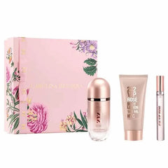 Jag Couture London - New York Carolina Herrera 212 Vip Rose Eau De Perfume Spray 80ml Set 3 Pieces