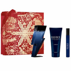Jag Couture London - New York Carolina Herrera Bad Boy Cobalt Eau De Perfume Spray 100ml Set 3 Pieces
