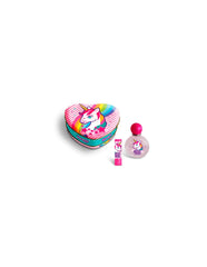 Jag Couture London - New York Cartoon Lorenay Unicorn Love Estuche Corazon Edt 50ml Lipstick