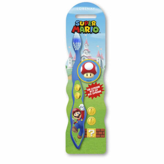 Jag Couture London - New York Cartoon Super Mario Toothbrush With Cap