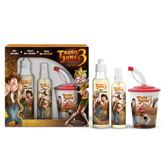 Jag Couture London - New York Cartoon Tadeo Jones Eau De Cologne Spray 150ml Set 3 Pieces